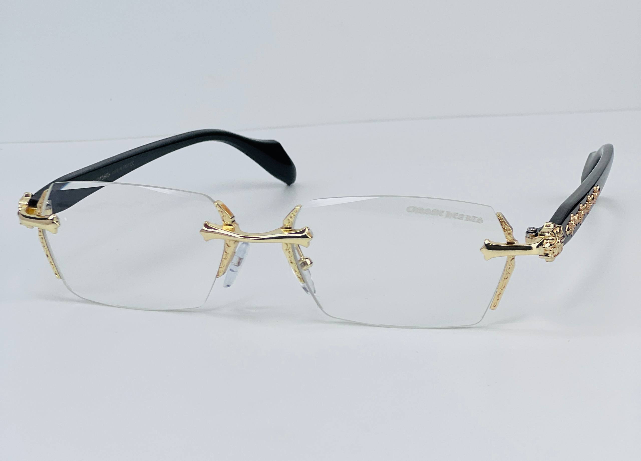 Chrome Rimless sunglass